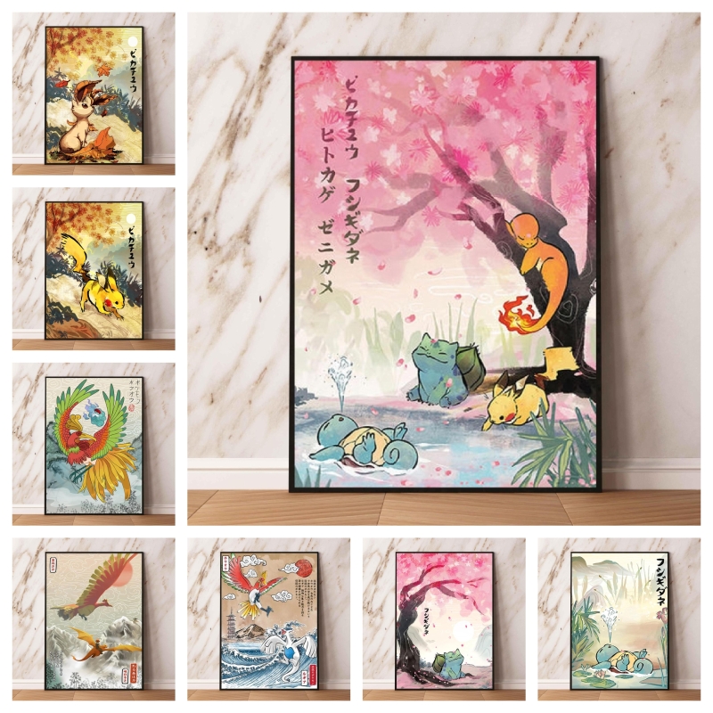 Resin Art For Kids - Japanese Anime Pokemon Diamond Painting Pikachu
