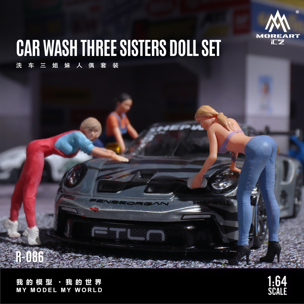 Resin Art Kits - More Art 1:64 Three Sisters Car
