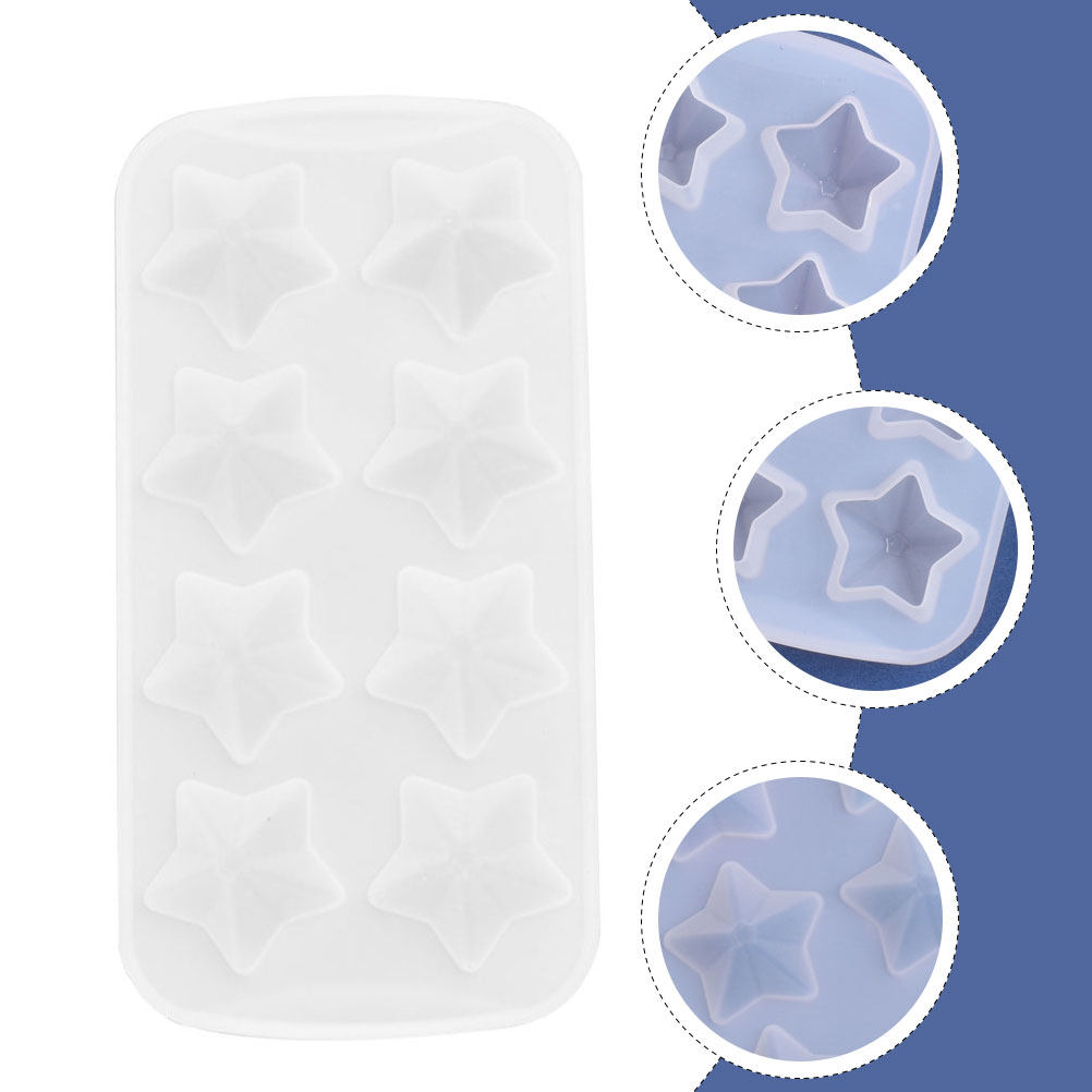 Resin Art Cube - High Quality Flexible Silicone Star Mold