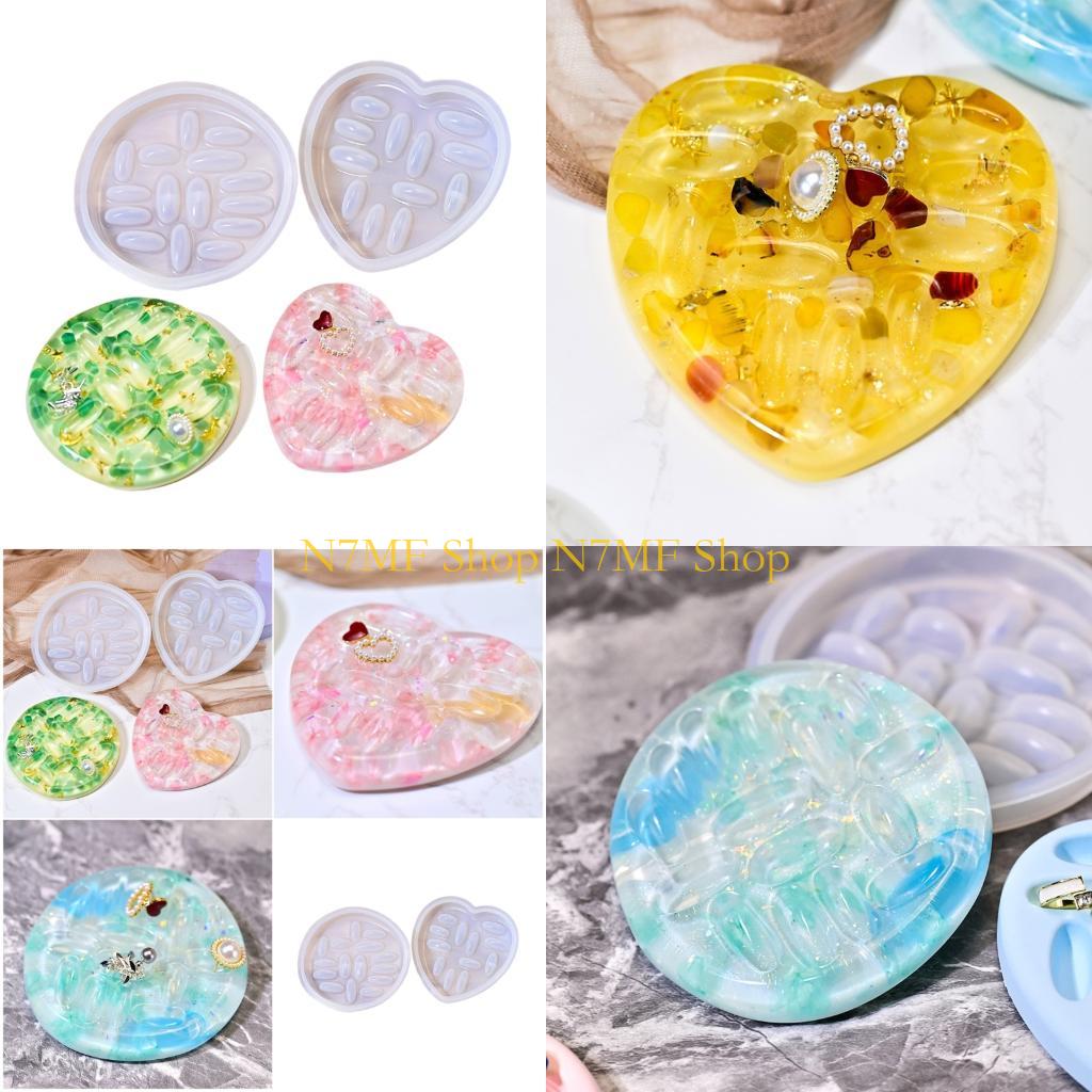 Resin Art Ring Design - N7MF 2-Size Silicone Ring Holder Casting