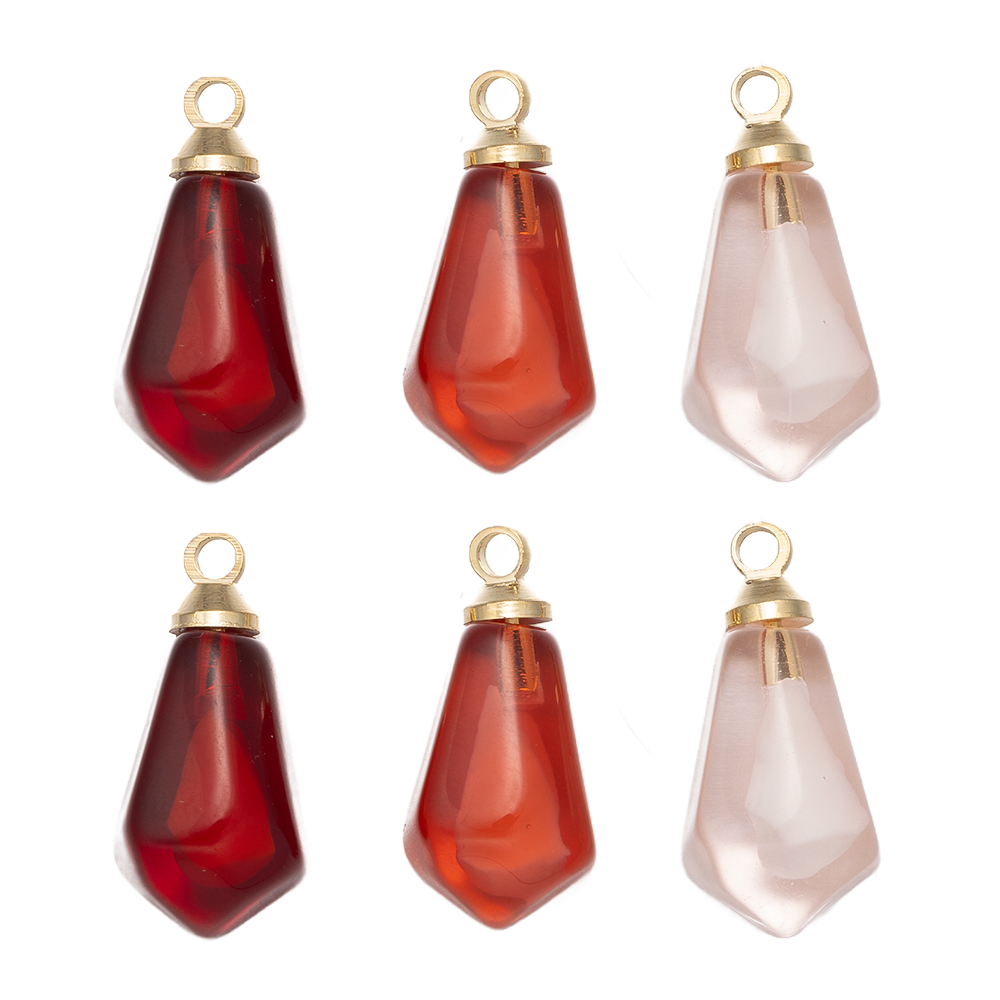 Resin Art For Sale - 10pcs/Lot Fruit Pomegranate Seed Pendant For