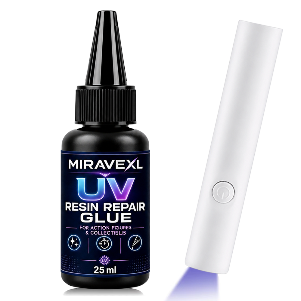 Resin Art Uv Light - 25g MIRAVEXL UV Epoxy Resin Glue