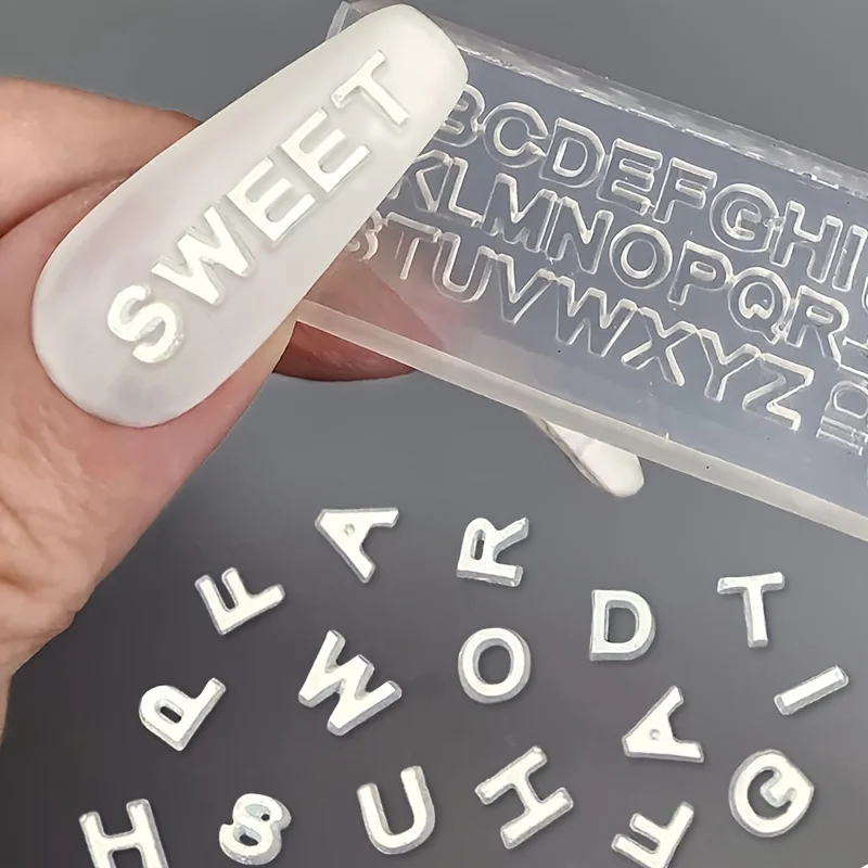 Resin Art Zone - 3D A-Z Letter & 0-9 Number
