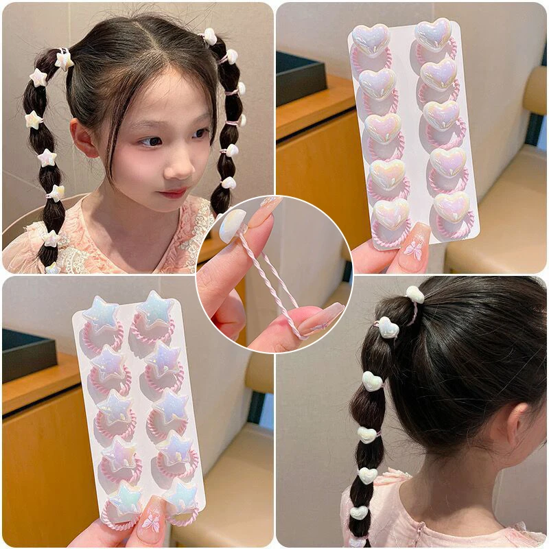 Resin Art For Kids - 10Pcs Cute Baby Girl Hair Bands