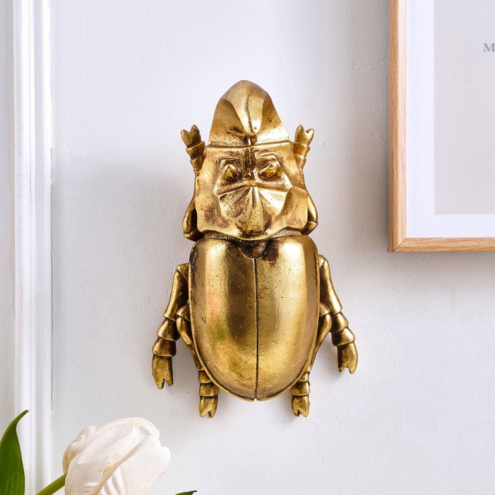 Resin Art Easy - Rhinoceros Beetle Wall Hanging Easy to