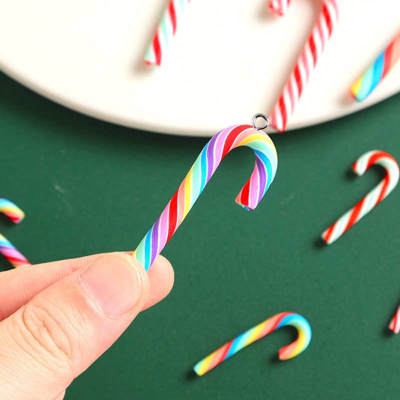 10pcs Cute Clay Christmas Pend - Resin Art For Sale recension och pris