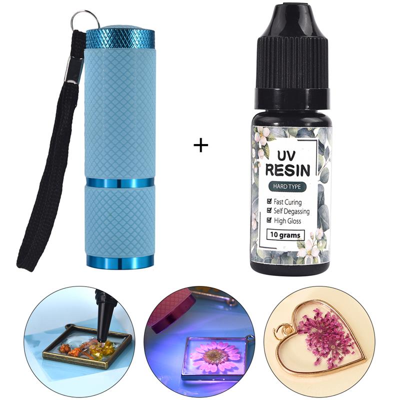 10g 25g Hard UV Resin DIY Fast - Resin Art Uv Light recension och pris