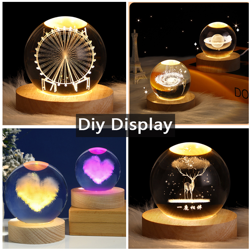 Resin Art Display Round Wood C - Resin Art Uv Light recension och pris