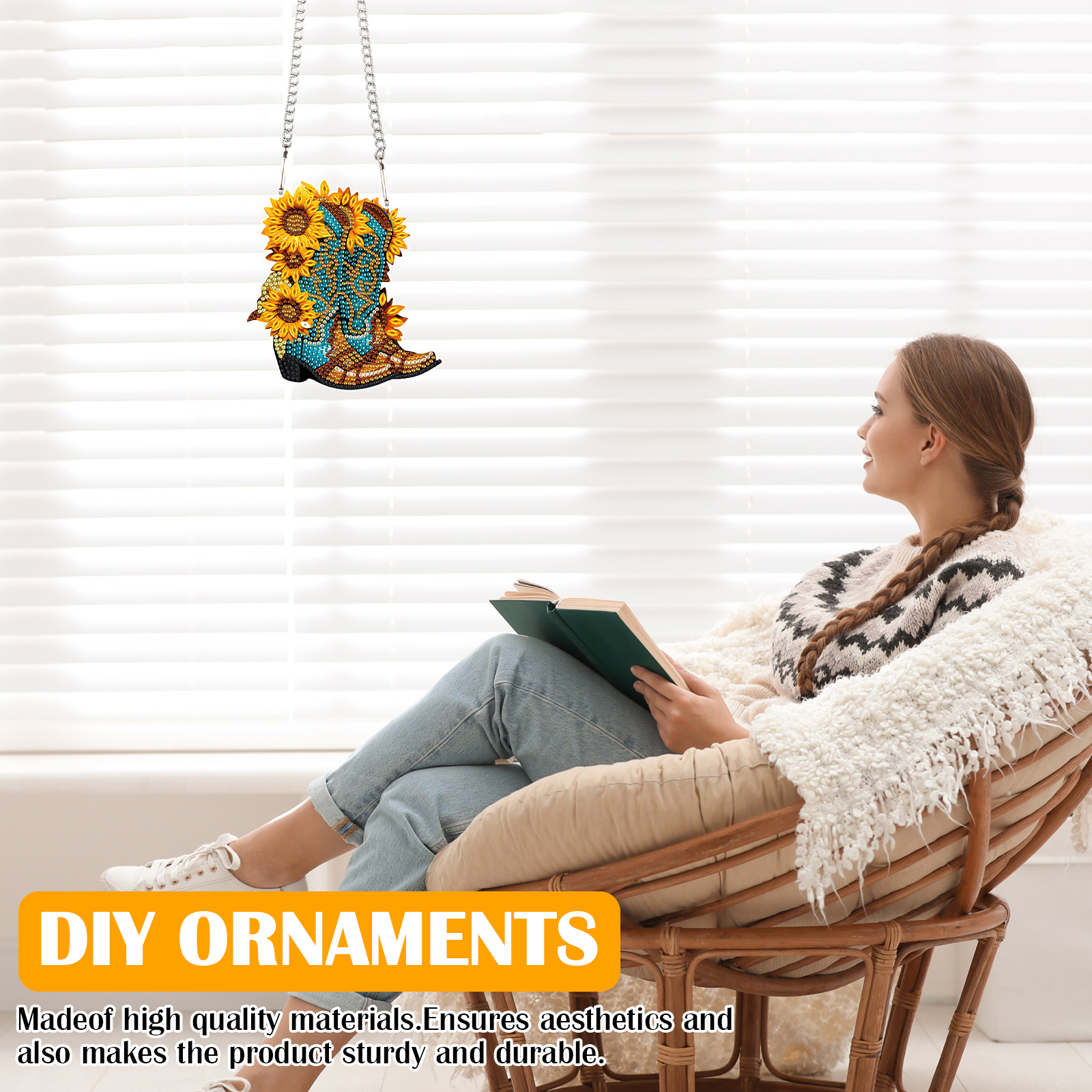 DIY Diamond Art Hanging Kit Ea - Resin Art Easy recension och pris