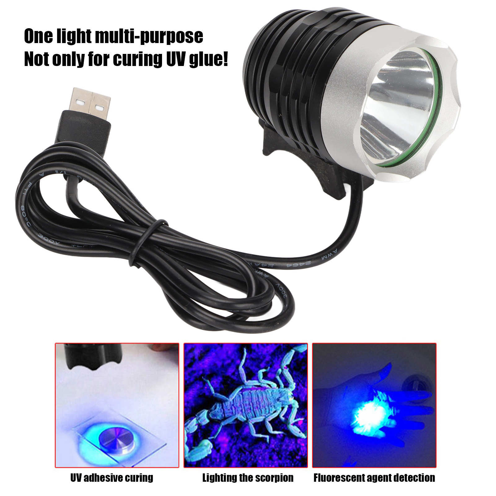USB Powered 395nm UV Black Lig - Resin Art Uv Light recension och pris