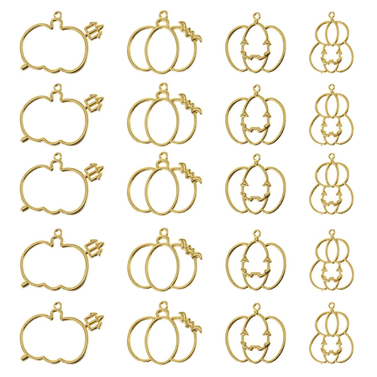 20Pcs DIY Pumpkin Resin Pendan - Resin Art Pendant recension och pris