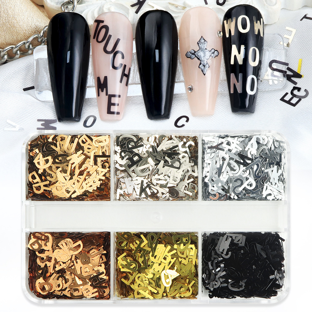 6-Grid Box Metallic Alphabet N - Resin Art Zone recension och pris