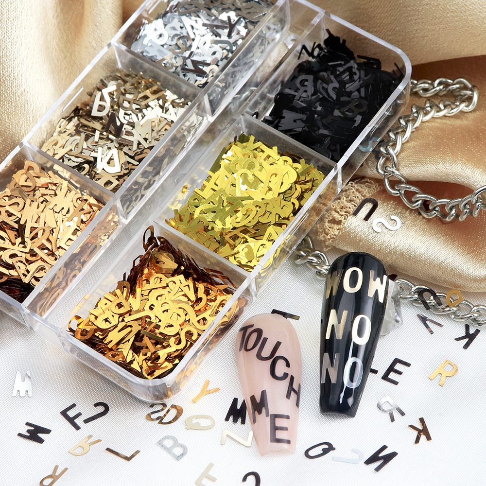 6-Grid Box Metallic Alphabet N - Resin Art Zone recension och pris