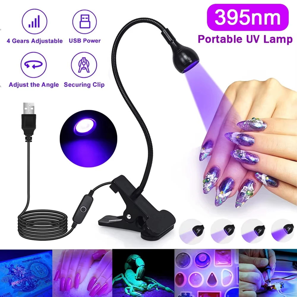 UV Nail Lamp 395nm Led Ultravi - Resin Art Uv Light recension och pris