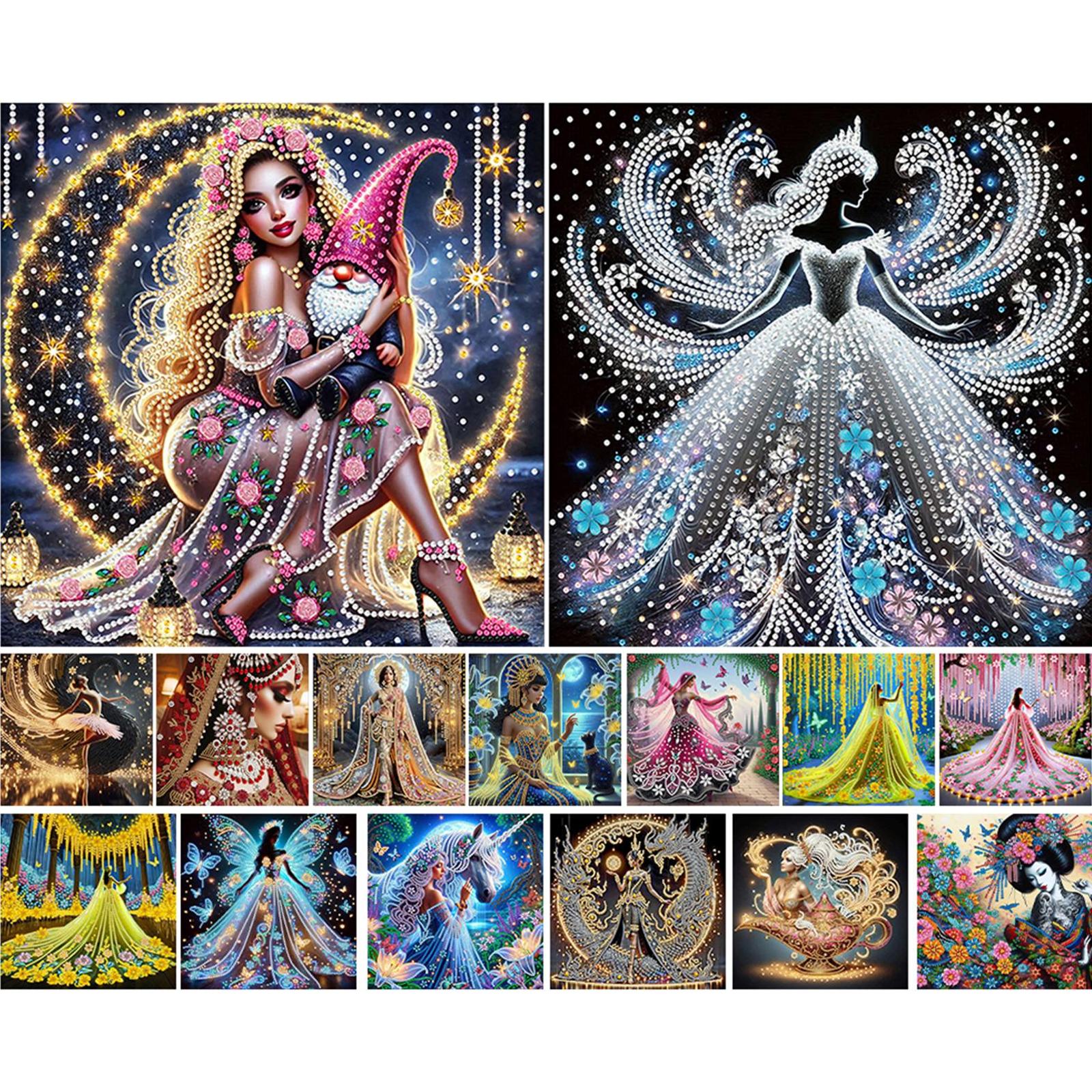 Beauty 5D DIY Diamond Art Pain - Resin Art Kits recension och pris