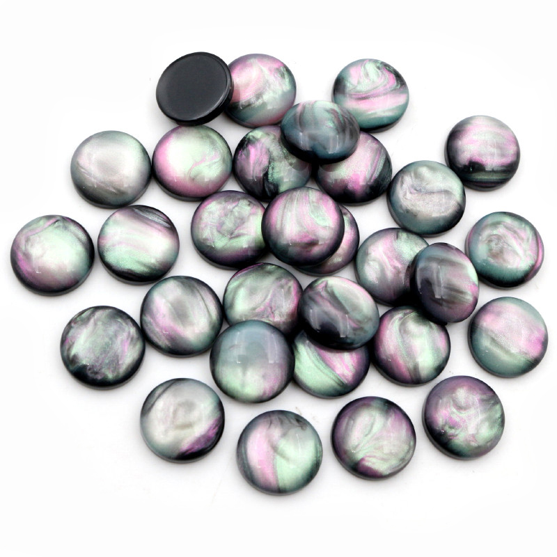 40pcs 8mm 10mm 12mm Round Resi - Resin Art For Sale recension och pris