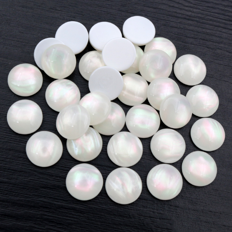 40pcs 8mm 10mm 12mm Round Resi - Resin Art For Sale recension och pris