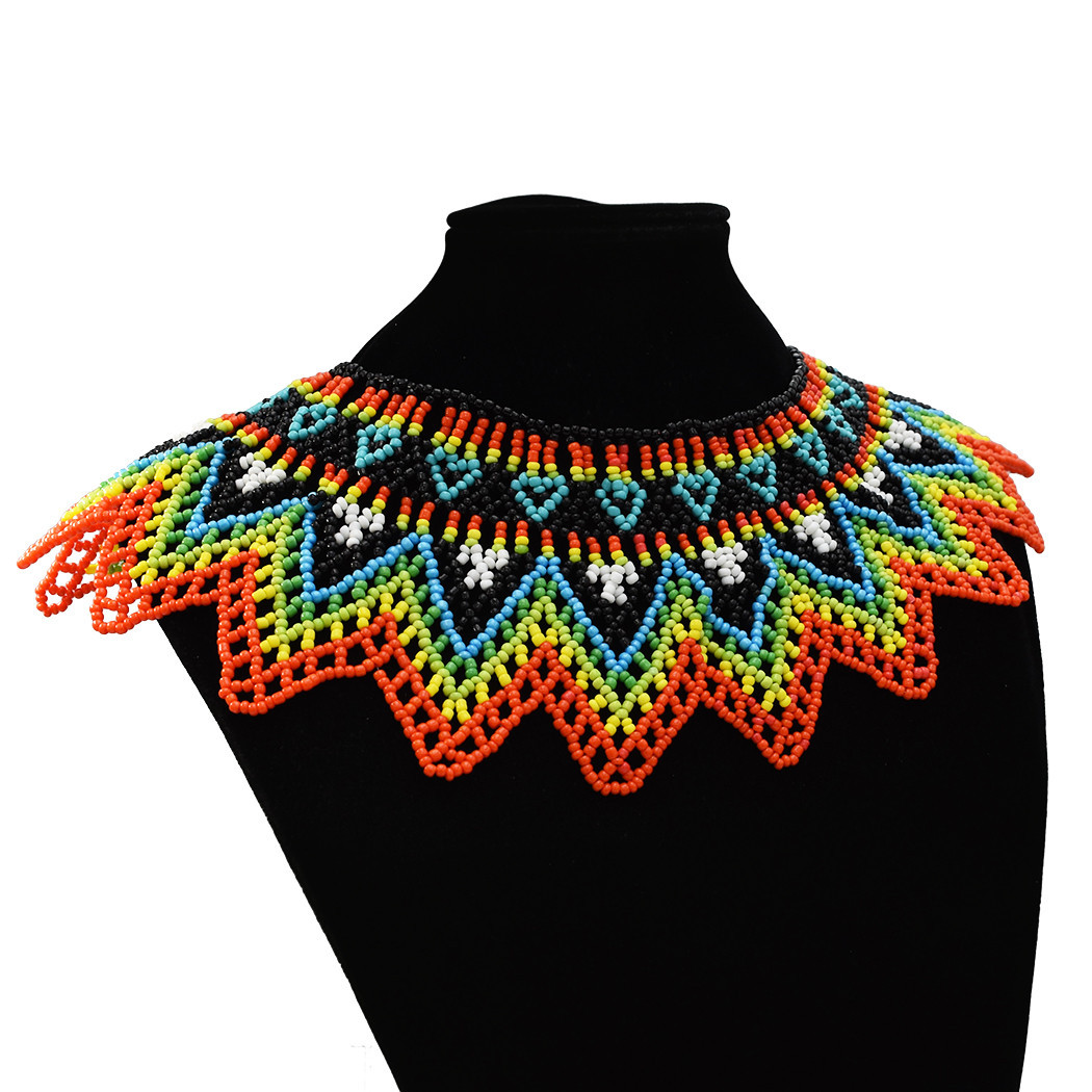 Handmade Multicolor Resin Seed - Resin Art Necklace recension och pris