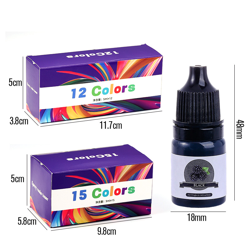 Epoxy Resin Color Pigment 24 V - Resin Art Pen recension och pris