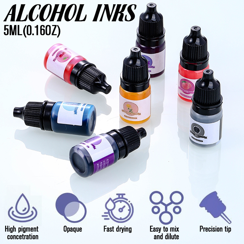 Epoxy Resin Color Pigment 24 V - Resin Art Pen recension och pris