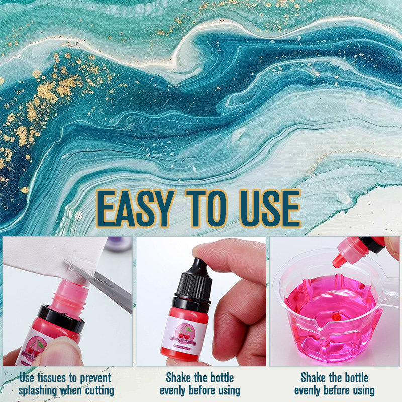 Epoxy Resin Color Pigment 24 V - Resin Art Pen recension och pris