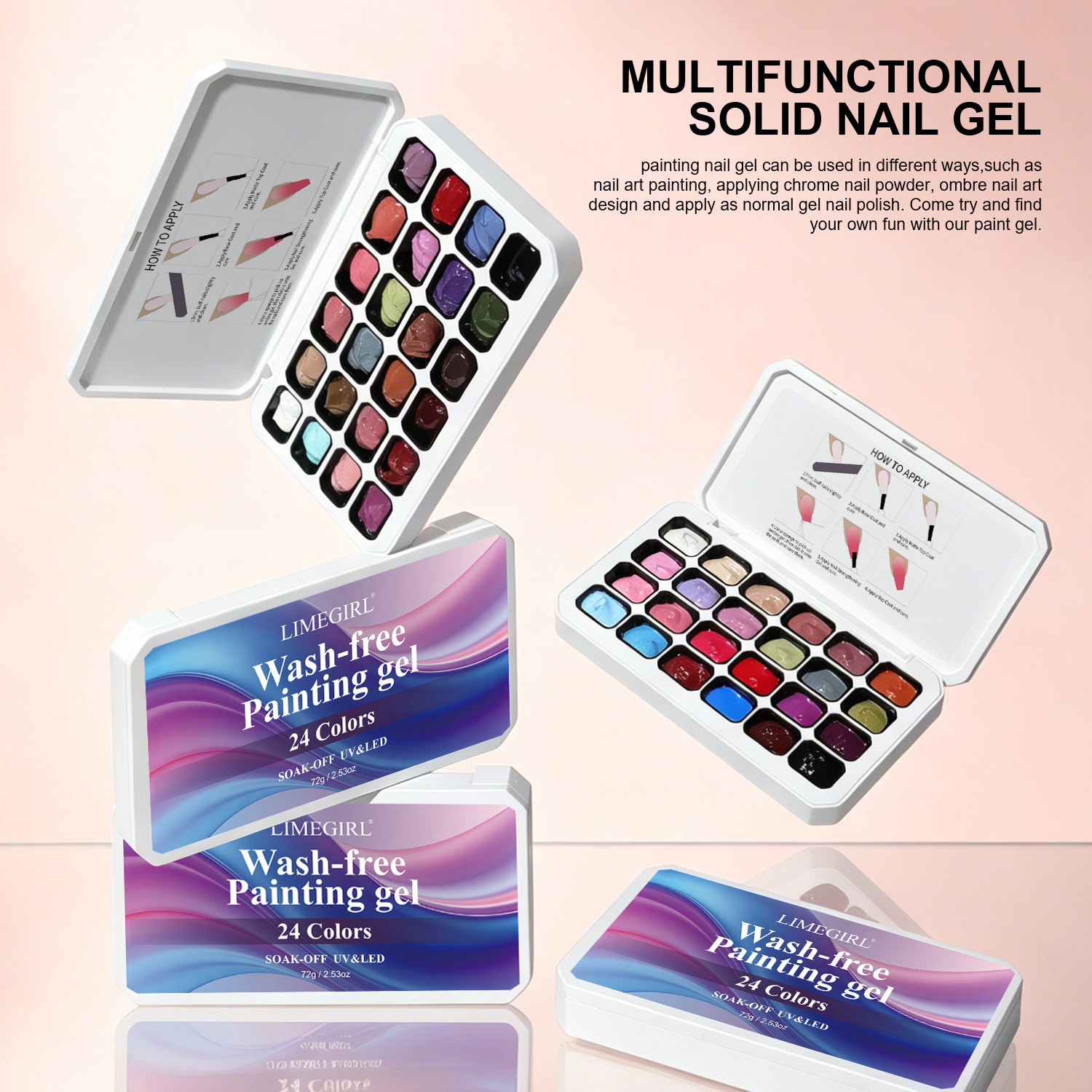 Mini 4IN1 Pat Ombre Gel Nail P - Resin Art Easy recension och pris