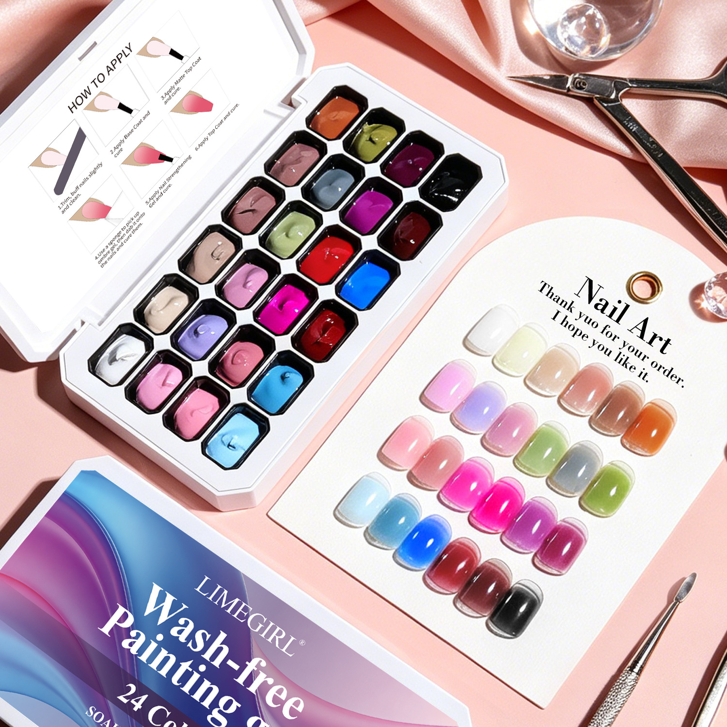 Mini 4IN1 Pat Ombre Gel Nail P - Resin Art Easy recension och pris
