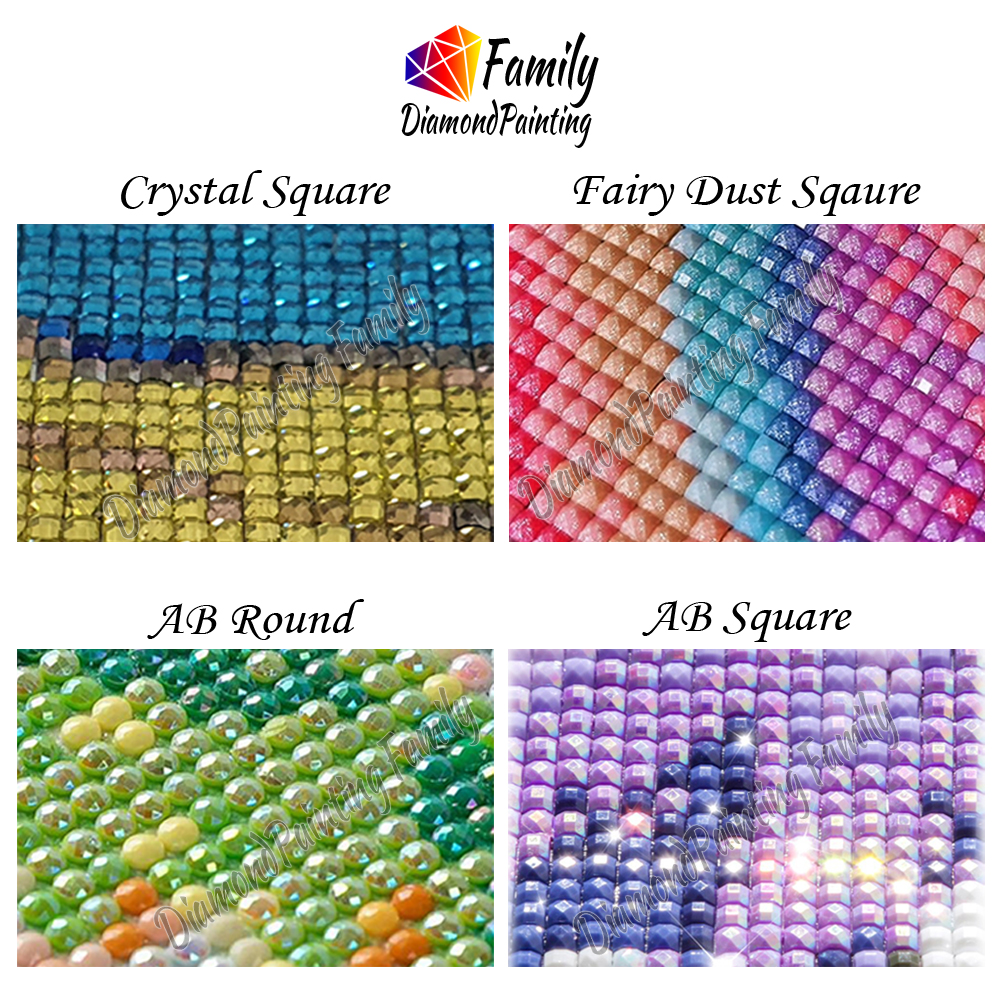 Diamond Painting Family Colorf - Resin Art Kits recension och pris