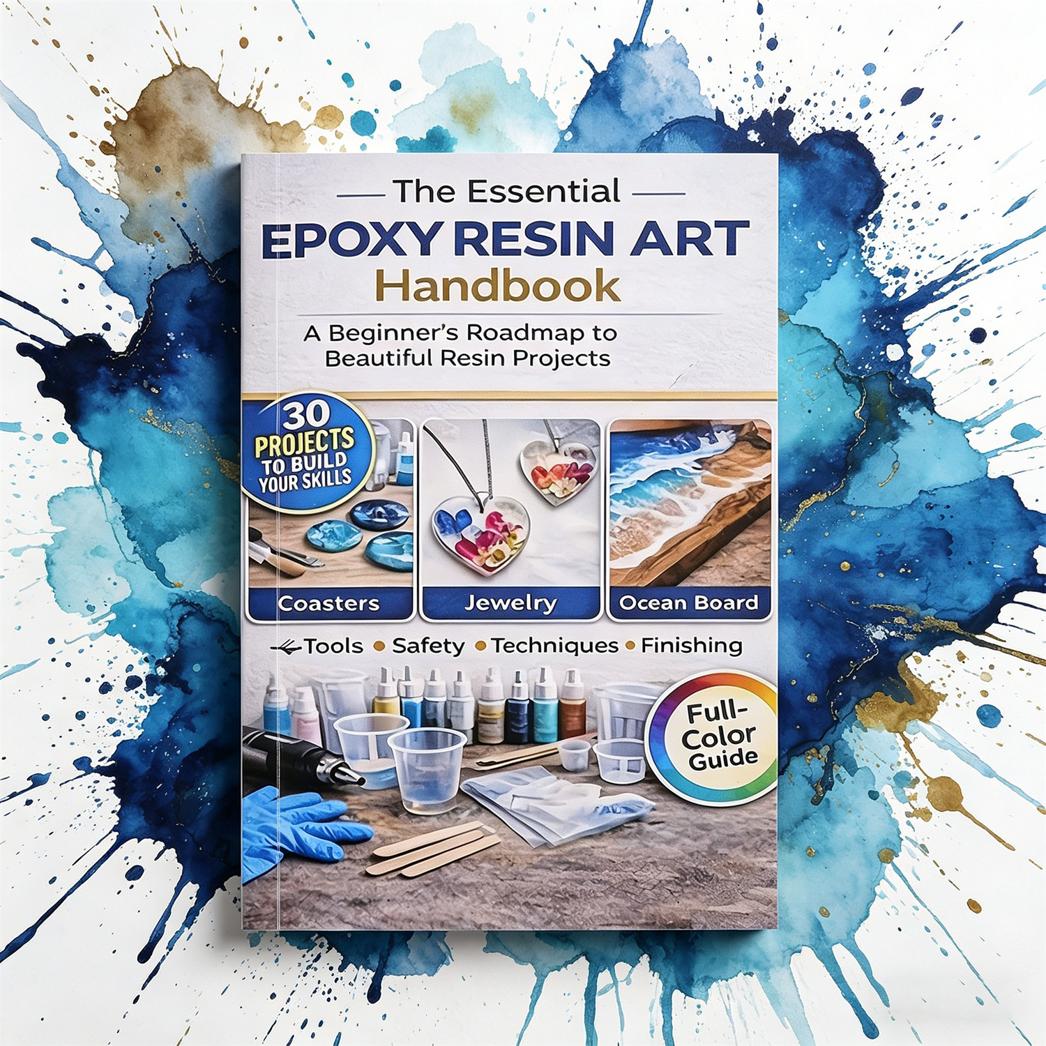 Introduction to Epoxy Resin Ar - Resin Art Tutorial recension och pris