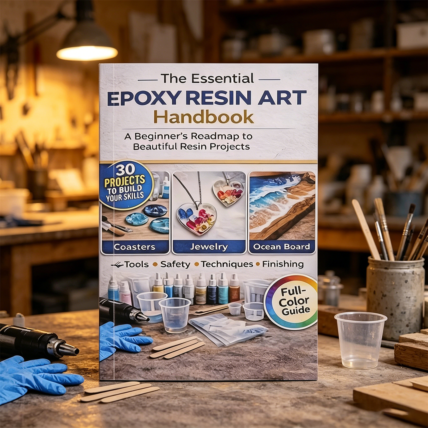 Introduction to Epoxy Resin Ar - Resin Art Tutorial recension och pris