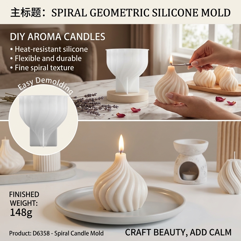 Silicone Candle Mold Cube Geom - Resin Art Cube recension och pris