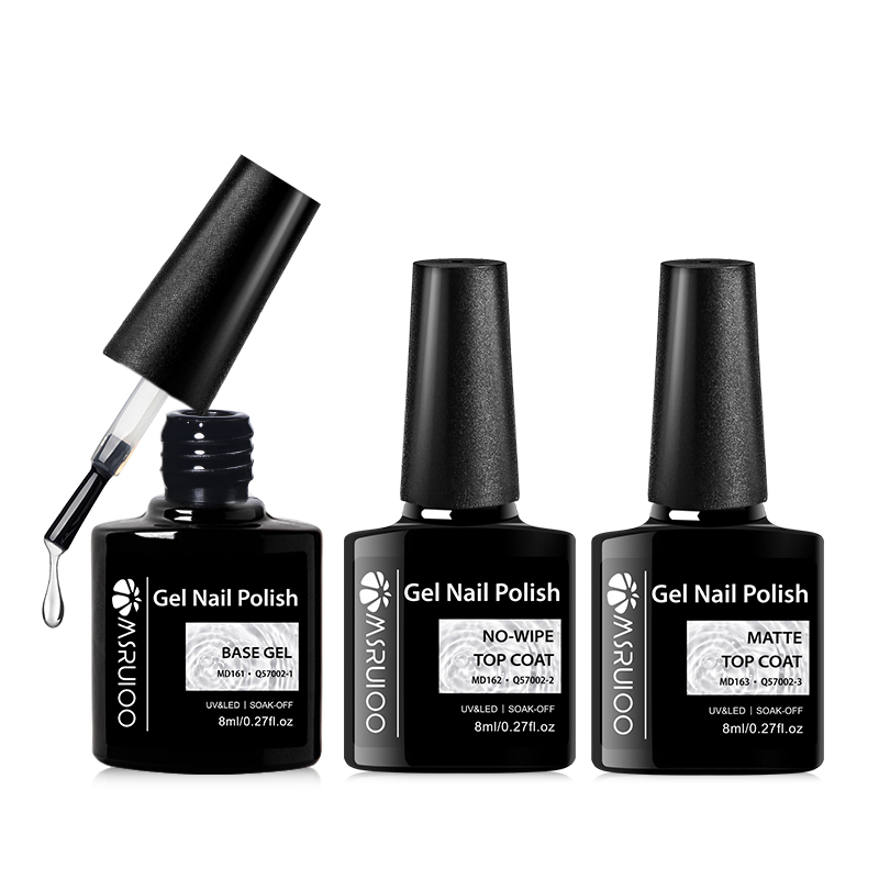 MSRUIOO 8ml Base Top Coat Gel  - Resin Art Varnish recension och pris