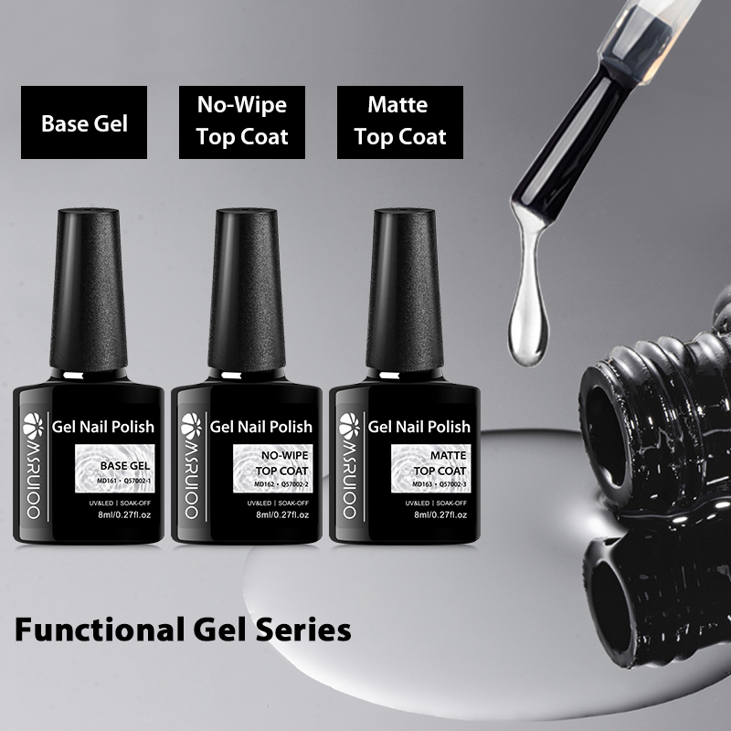 MSRUIOO 8ml Base Top Coat Gel  - Resin Art Varnish recension och pris
