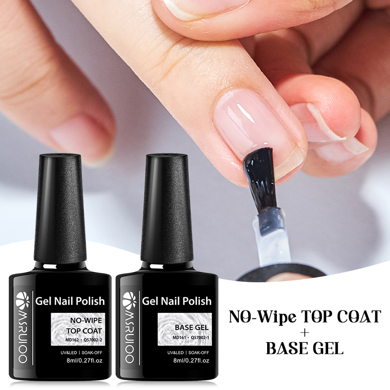MSRUIOO 8ml Base Top Coat Gel  - Resin Art Varnish recension och pris