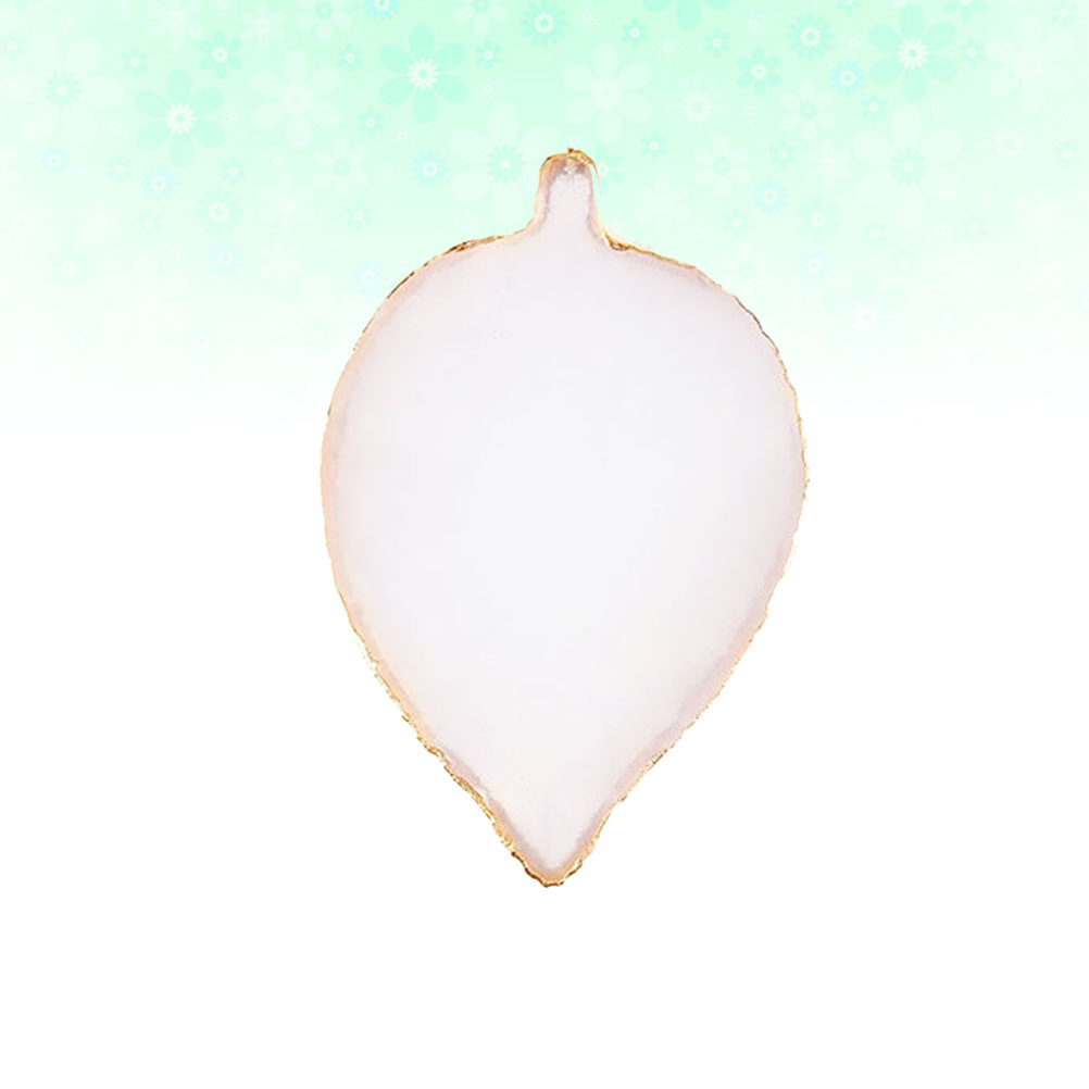 1Pcs Leaf Shape Resin Nail Pal - Resin Art Easy recension och pris