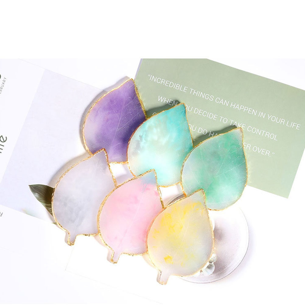 1Pcs Leaf Shape Resin Nail Pal - Resin Art Easy recension och pris