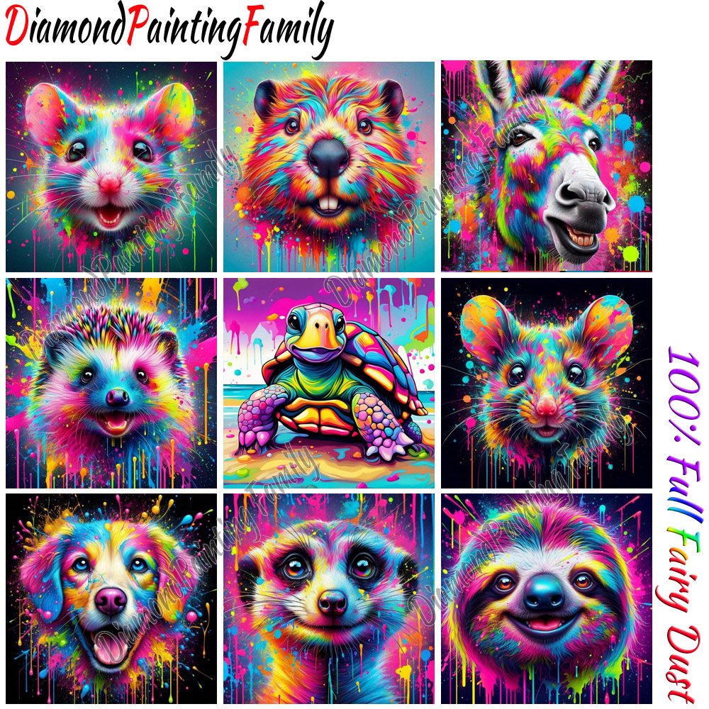 Diamond Painting Family Full F - Resin Art Kits recension och pris