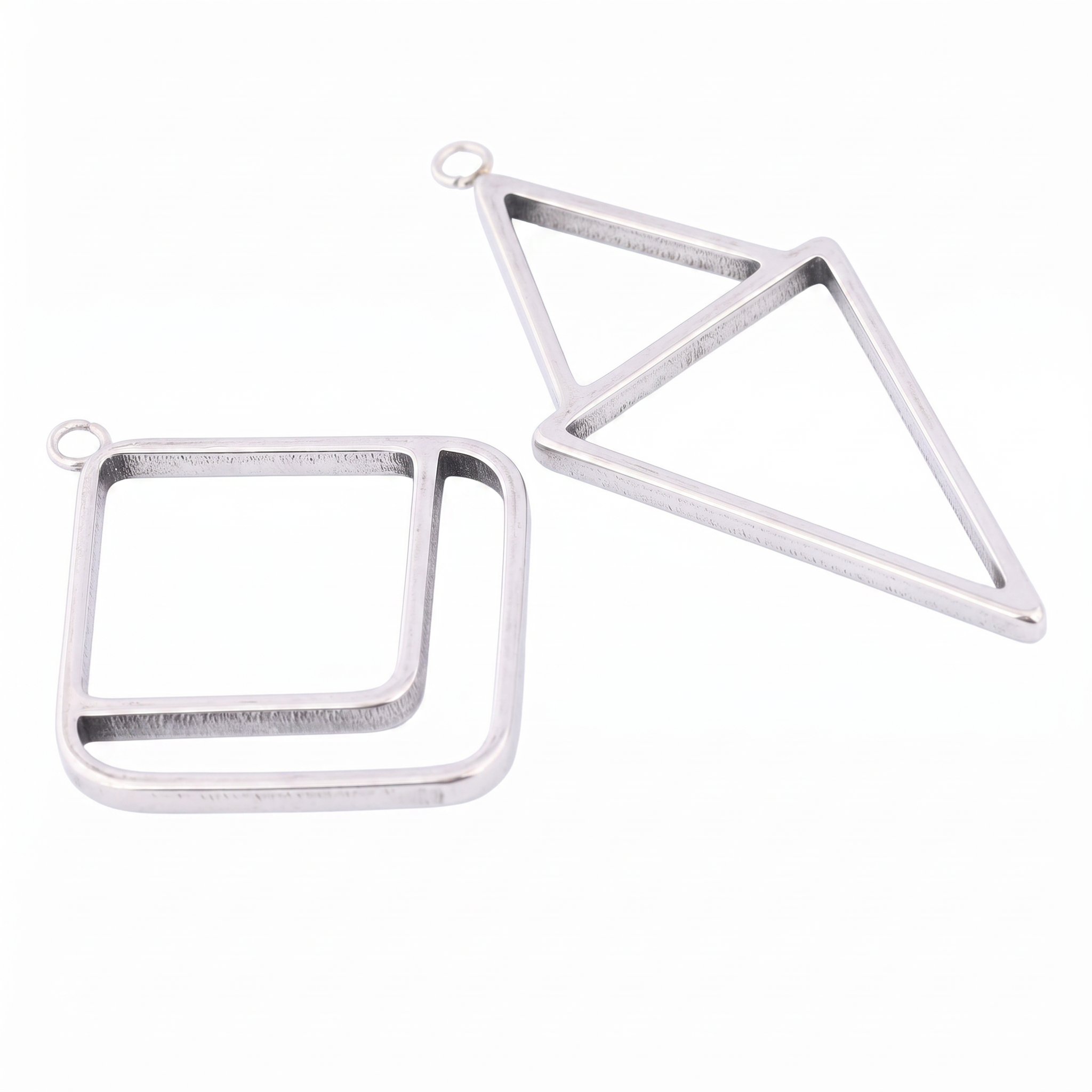 10pcs Square Triangle 3mm Thic - Resin Art For Sale recension och pris