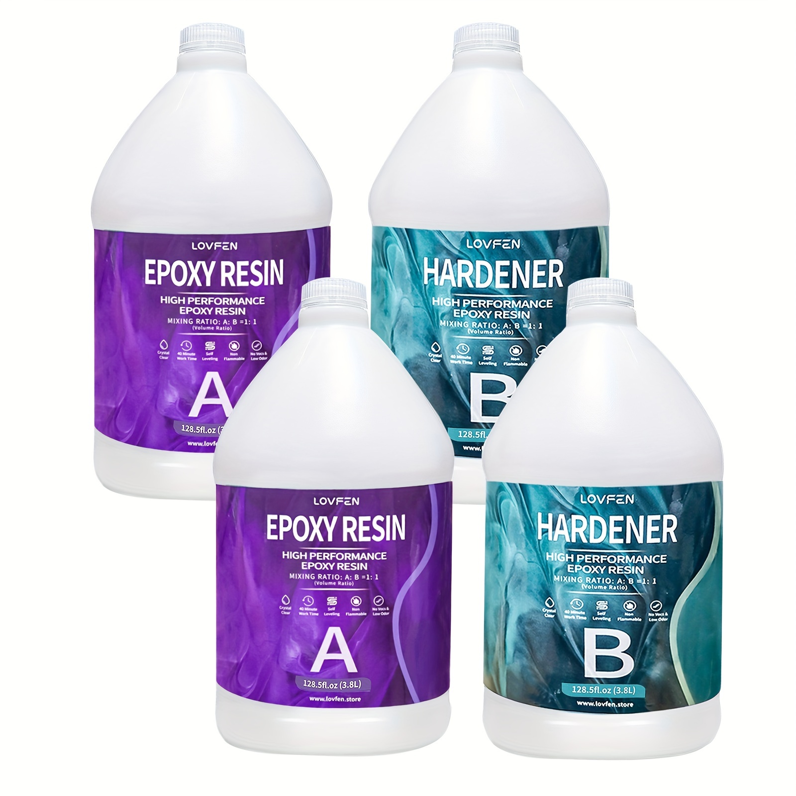 4 Gallon Super Clear Epoxy Res - Resin Art Easy recension och pris