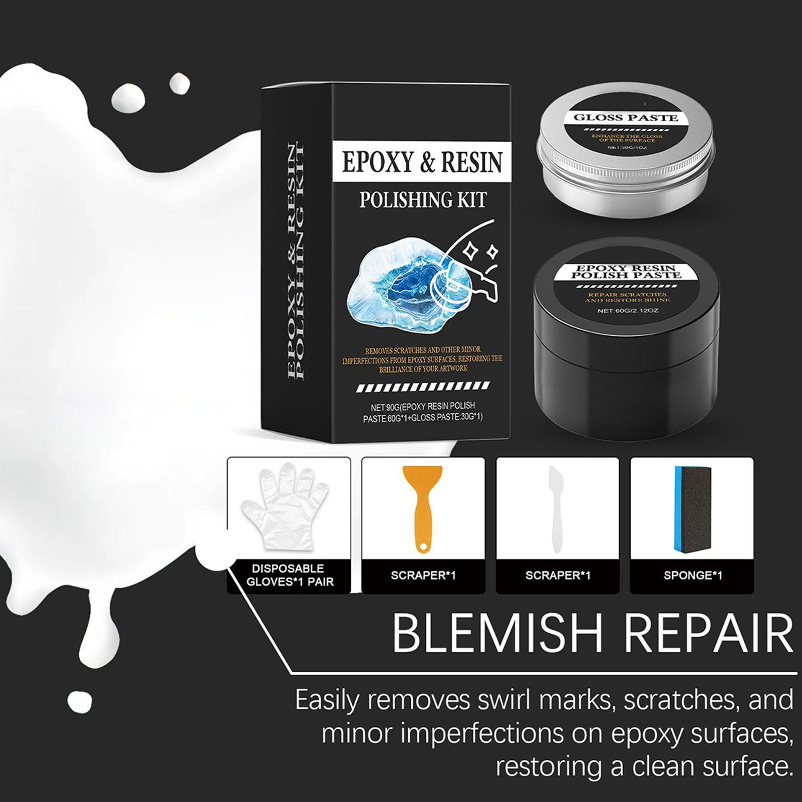 Epoxy Resin Polishing Kit - Cr - Resin Art Easy recension och pris