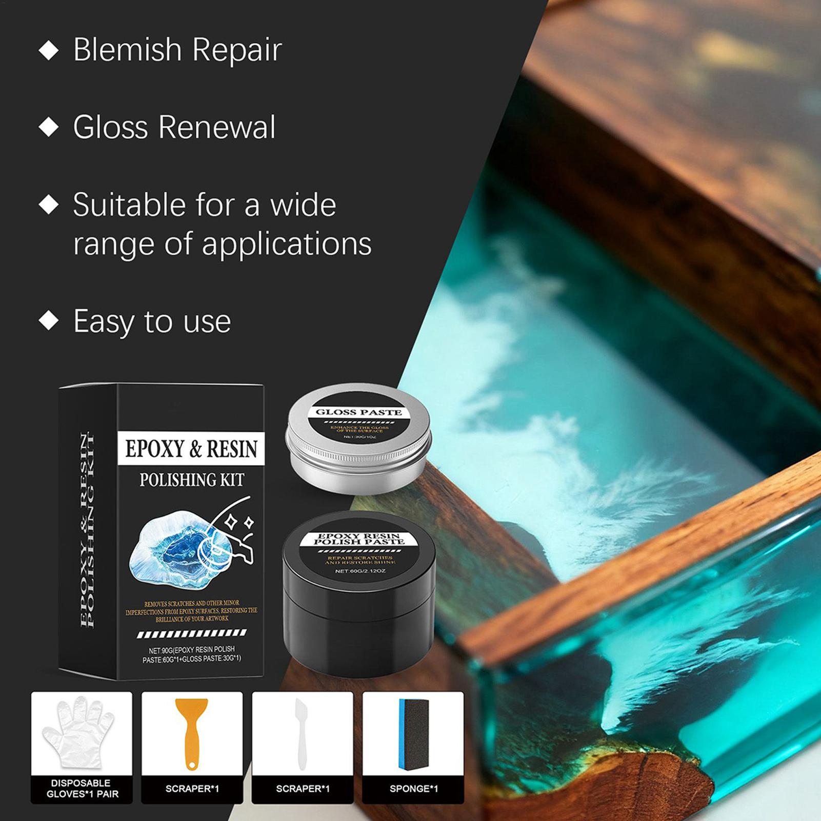 Epoxy Resin Polishing Kit - Cr - Resin Art Easy recension och pris