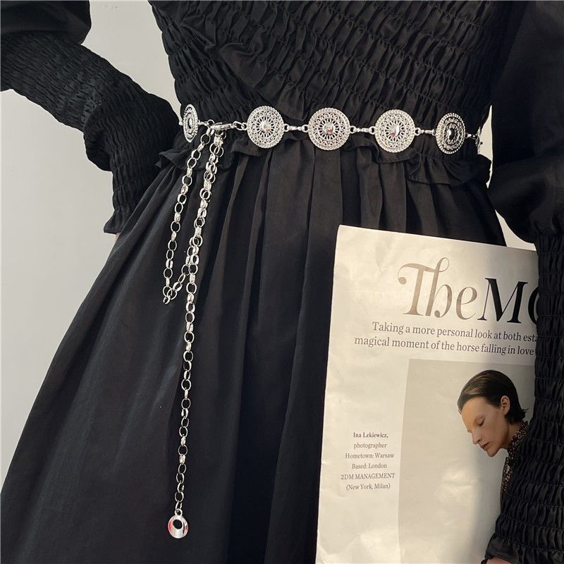 Vintage Body Chain for Women E - Resin Art Necklace recension och pris