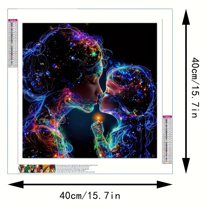 Diamond painting set, parent-c - Resin Art For Kids recension och pris