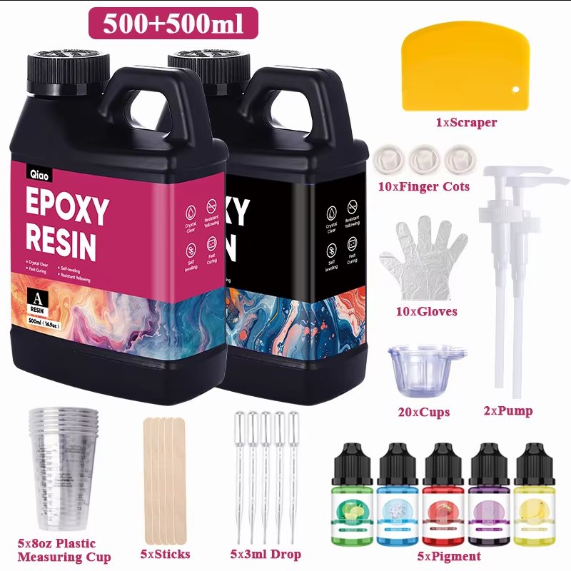 500ml/1000ml Epoxy Resin Kit C - Resin Art Easy recension och pris