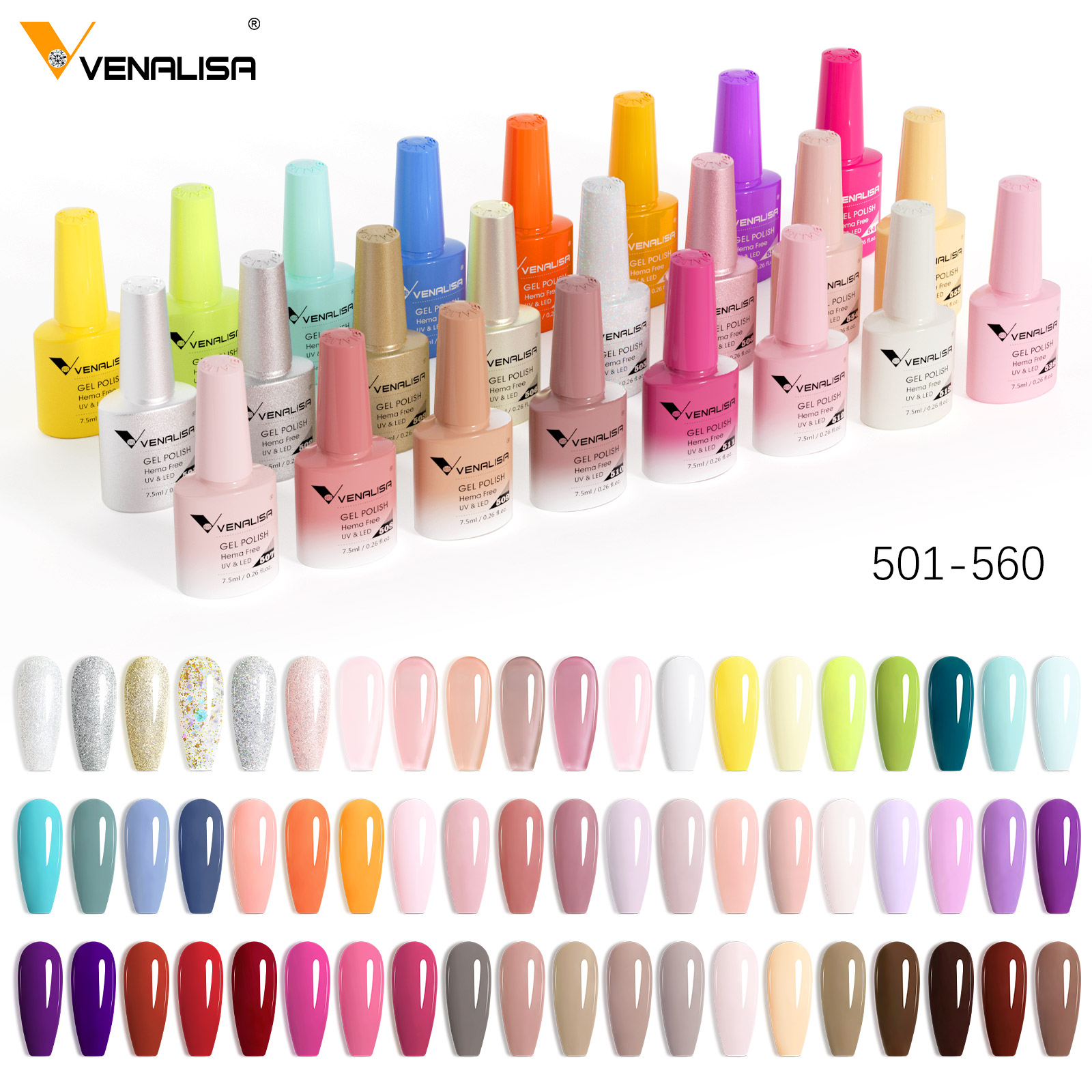 VENALISA VIP5 Luxury Gel Polis - Resin Art Uv Light recension och pris