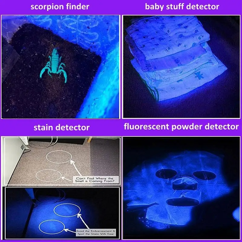USB Rechargeable Zoomable UV F - Resin Art Uv Light recension och pris