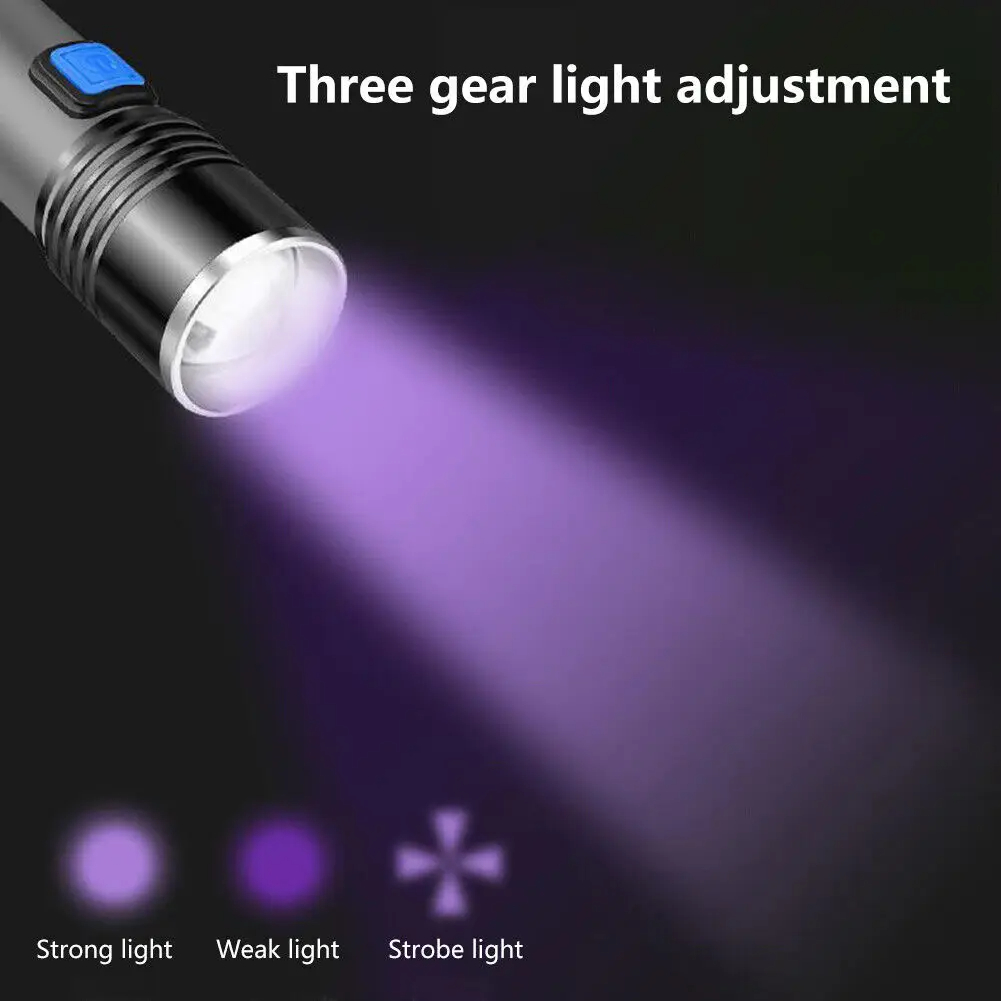 USB Rechargeable Zoomable UV F - Resin Art Uv Light recension och pris