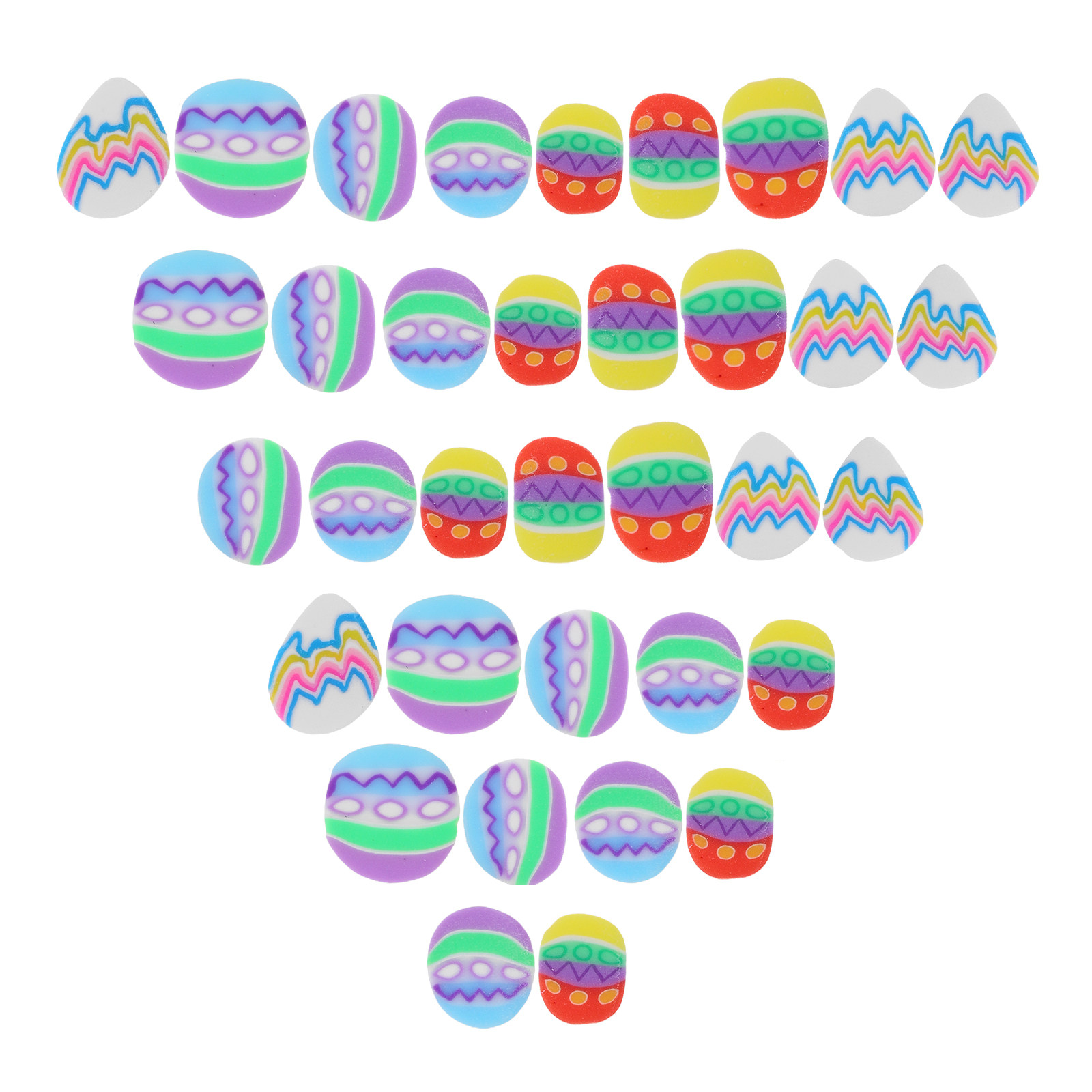 10Packs Easter Egg Polymer Cla - Resin Art Necklace recension och pris