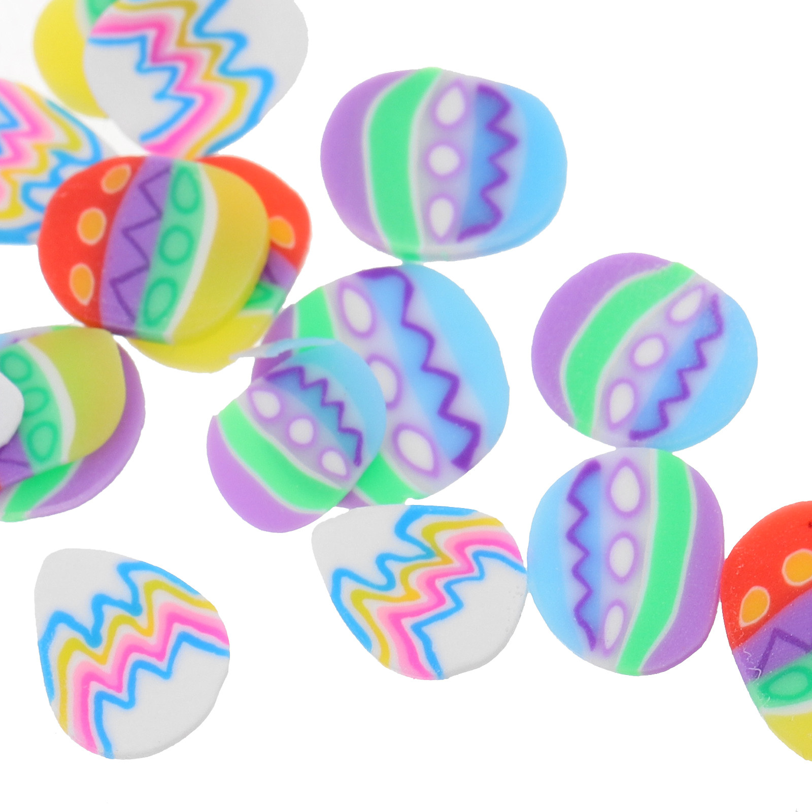 10Packs Easter Egg Polymer Cla - Resin Art Necklace recension och pris