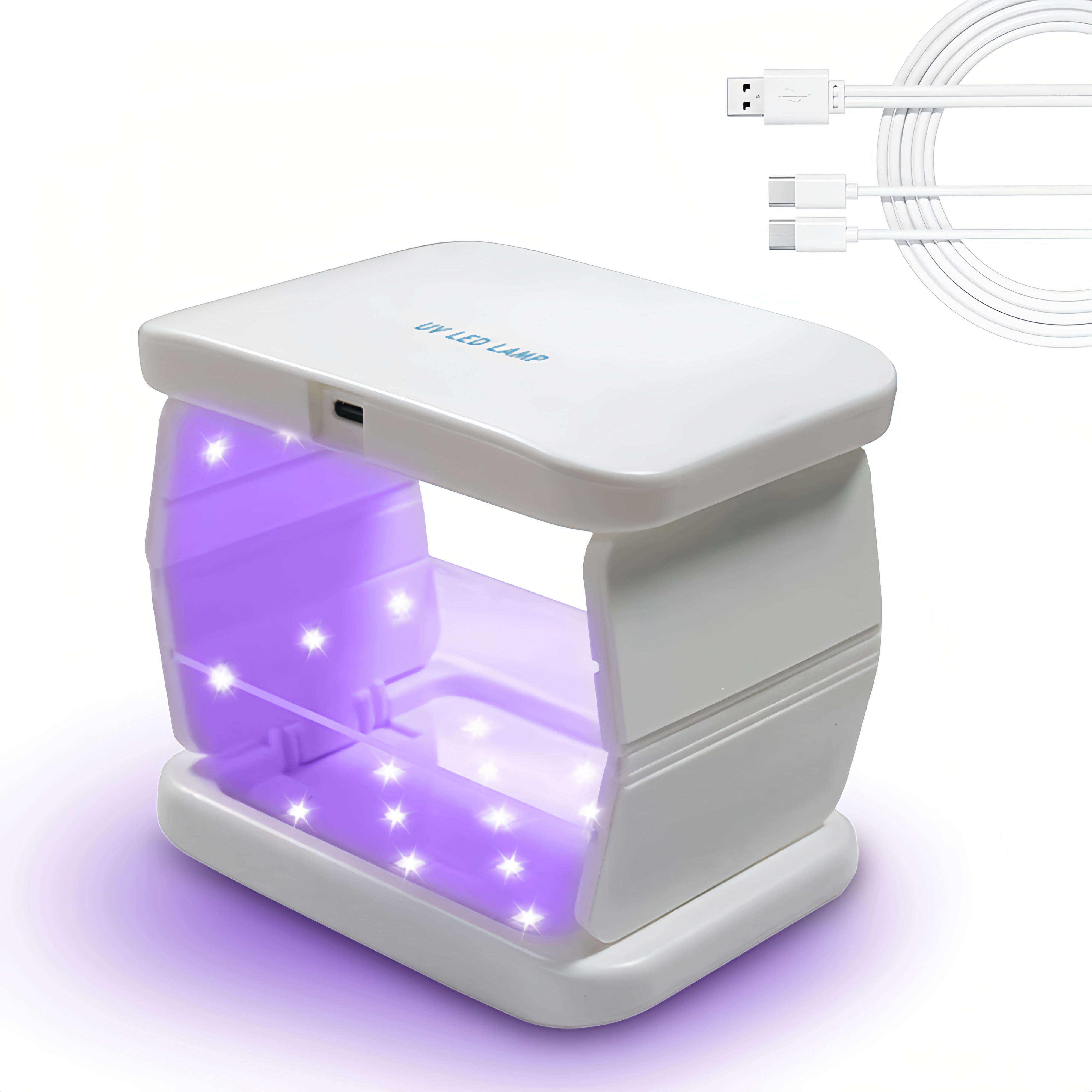 48W Dual-Sided UV Lamp Foldabl - Resin Art Uv Light recension och pris